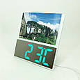 Настільний електронний годинник цифра DS-6608, Настільний годинник led на батарейках GE-20, фото 10