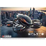 Альбом для малювання А4 30арк пружина УФ-лак Школярик PB-SC-030-8024, фото 3