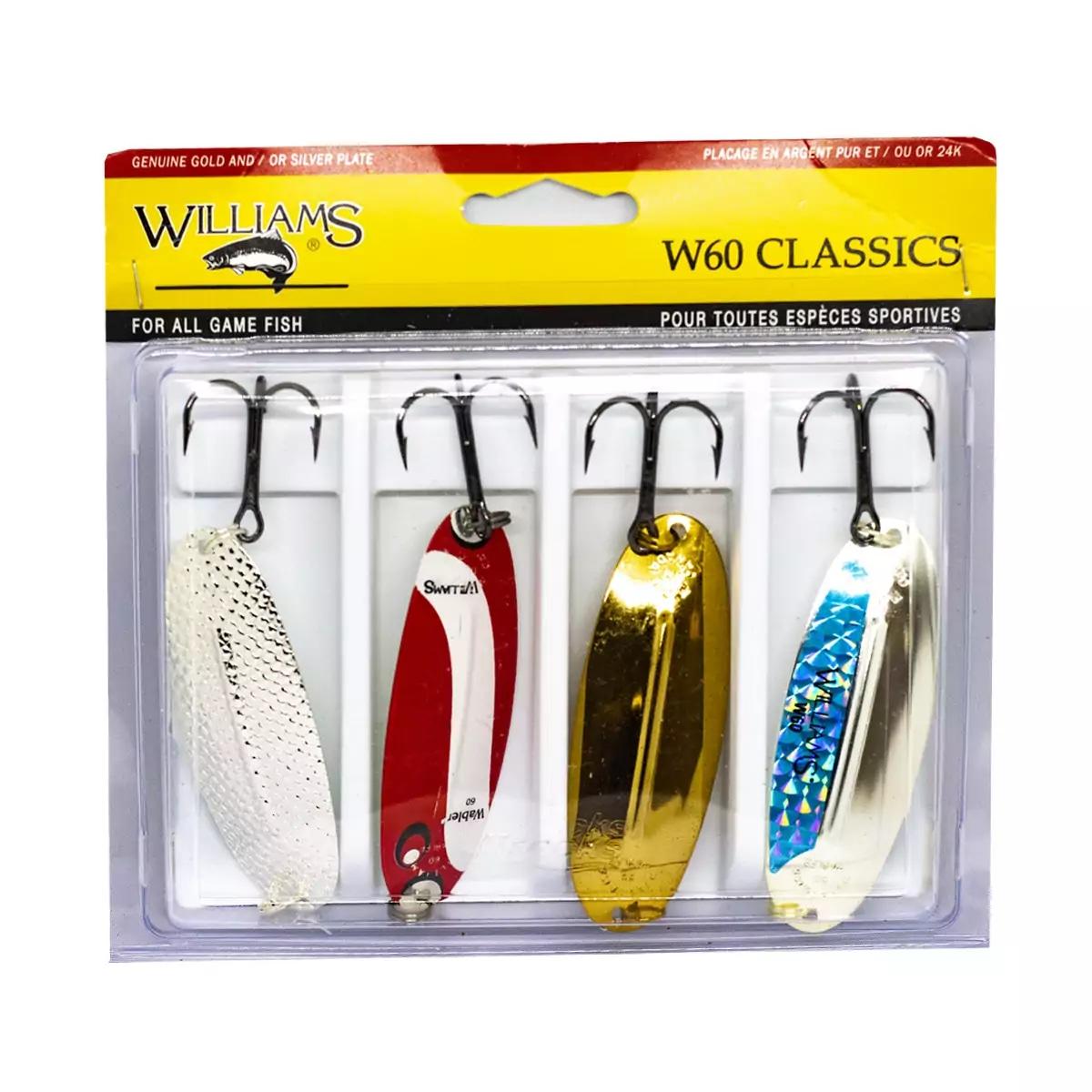 Набір блешень Williams Classic 4-Pack W60 Kit, фото 1
