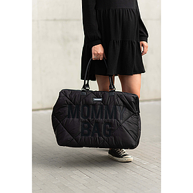 Сумка для мами Childhome Mommy bag, puffered black
