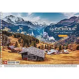 Альбом для малювання А4 30арк пружина УФ-лак Школярик PB-SC-030-8024, фото 2