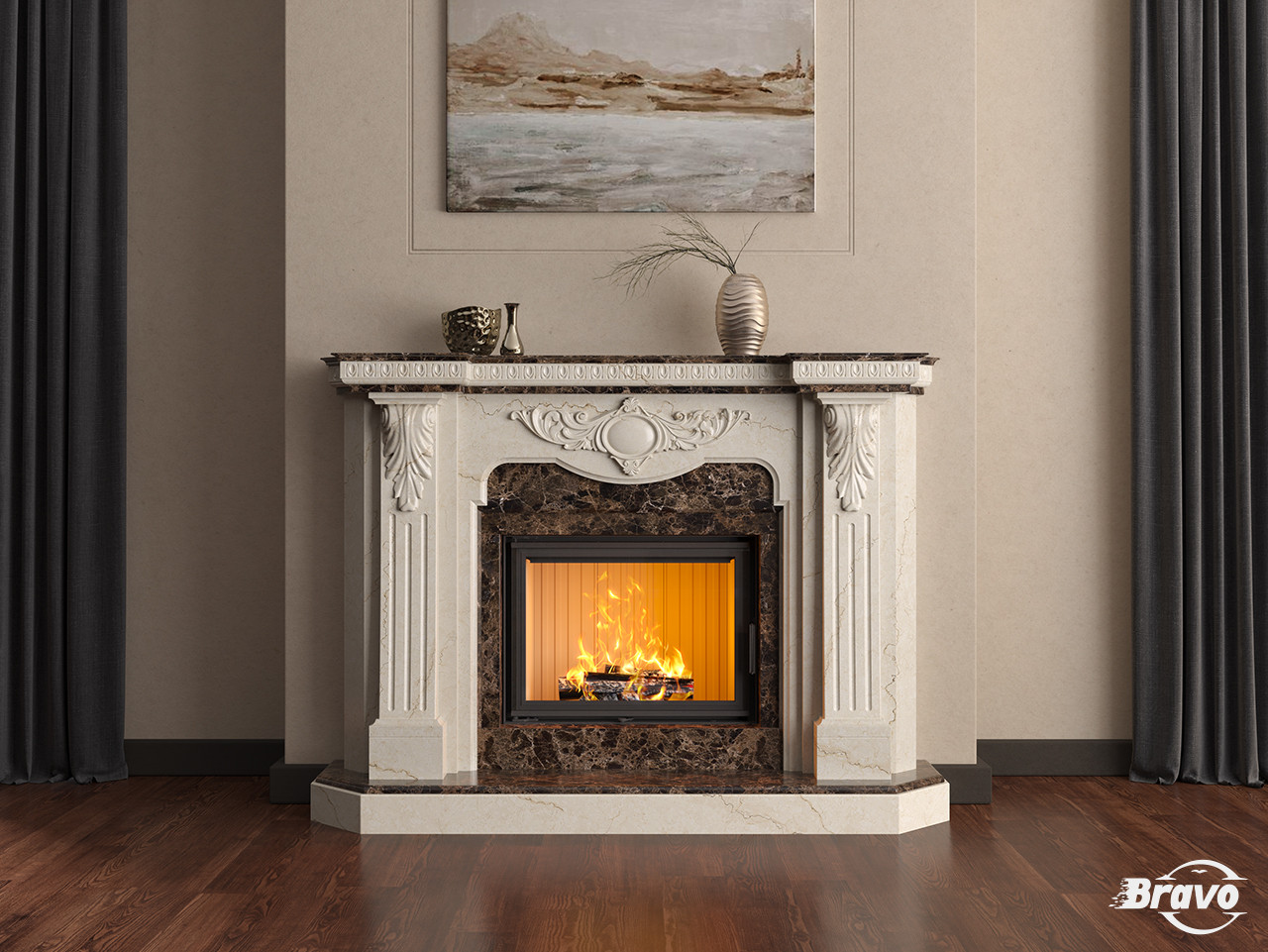 Камінний портал Браво Барселона, фото 1