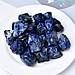 Содаліт натуральний, необроблений синій мінерал, різні розміри та вага, ціна за 1 шт обраної ваги, фото 5