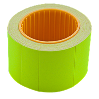 Цінник "Buromax" 35х25мм 240шт.6м жовтий BM.282105-08