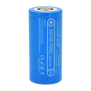 Акумулятор 32700, LiitoKala Lii-70A, 3.2 V, 7000 mAh, ОРИГИНАЛ