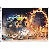 Альбом для малювання А4 20арк Школярик пружина 120г/м, фото 2