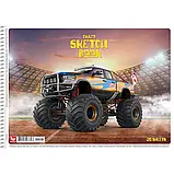 Альбом для малювання А4 20арк Школярик пружина 120г/м, фото 3