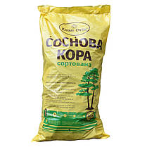 Соснова кора велика 60-100 мм мішок 40 л, фото 2