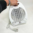 Електрична дуйка тепловентилятор 2 кВт Sea Breeze SB-039 2000 Вт, Дуйка для дому, Економічний обігрівач LA-46, фото 4