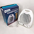 Електрична дуйка тепловентилятор 2 кВт Sea Breeze SB-039 2000 Вт, Дуйка для дому, Економічний обігрівач LA-46, фото 2