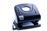 Дырокол "BuroMax" 30 л. BM.4038-01 металл. черный