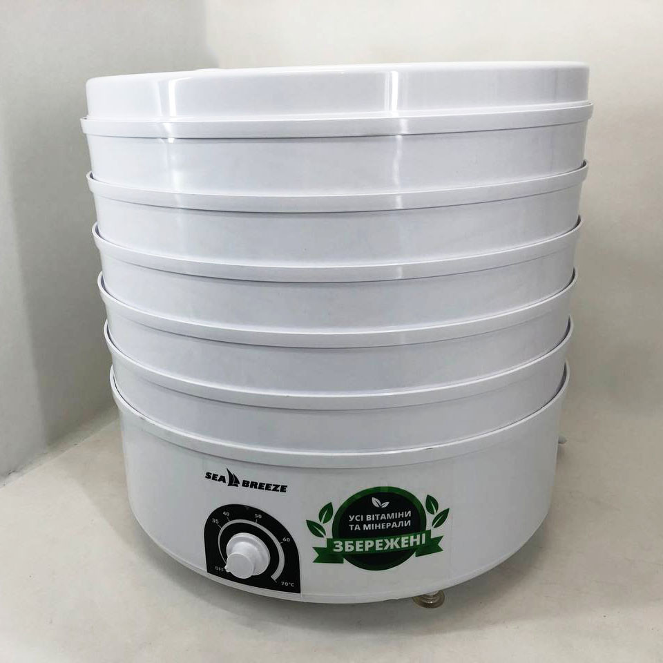 Електро сушарка з вентилятором SeaBreaze, Сушарка конвективна для фруктів, Сушарки для овочів WA-66, фото 1