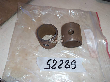 Втулка вала вилки сталева вимкнення зчеплення ЯМЗ 236-1601216-Б2 2 шт 000052289