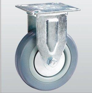 Колесо неповоротне SNB з кріпильною панеллю 100 мм (3007-S-100-P), фото 1