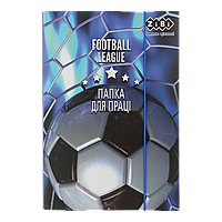 Папка для руч. праці "Zibi" А4 на резинках Football ZB.14914