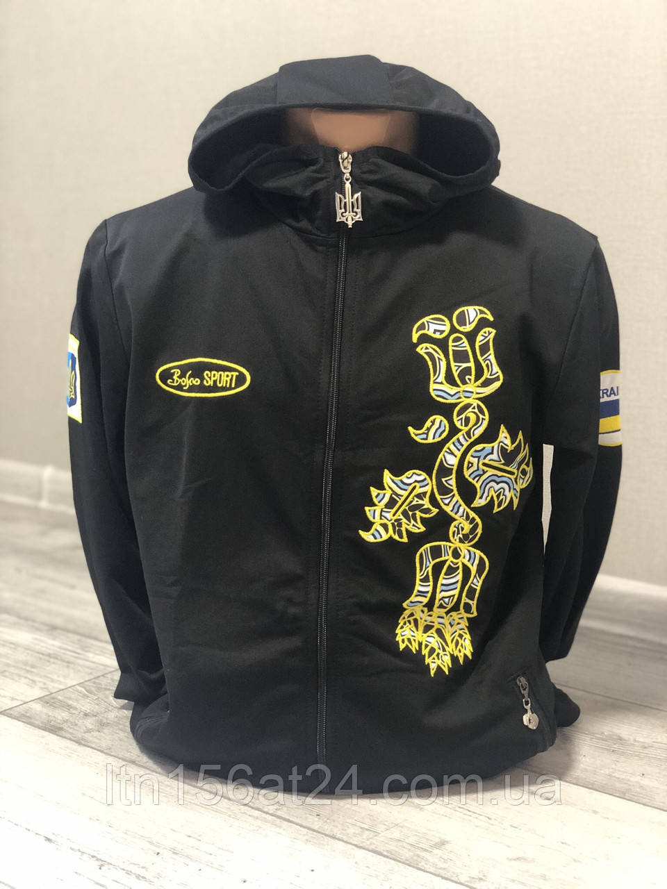 Спортивна реглан кофта Олімпійка Bosco Україна нова кокція, фото 1