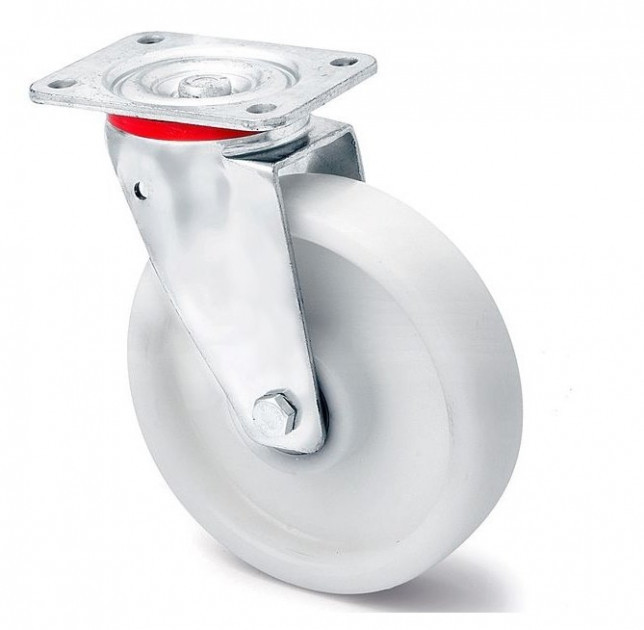 Колесо KAMA поворотне з поліаміду Посилене extra Large 200 мм (2202-ELR-200-B), фото 1