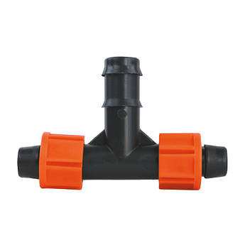 Трійник для крапельної стрічки та трубки Ø16мм FLORA (5079334)