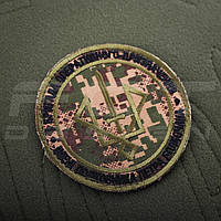 Шеврон НГУ Харків Спартан 3 бригада Хижак піксель G-0822