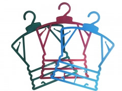 Вішалки для дитячого одягу кольорові маленькі "Рамка"