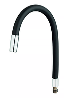 Вилив гнучкий для змішувача FERRO Zumba, чорний W100B-B