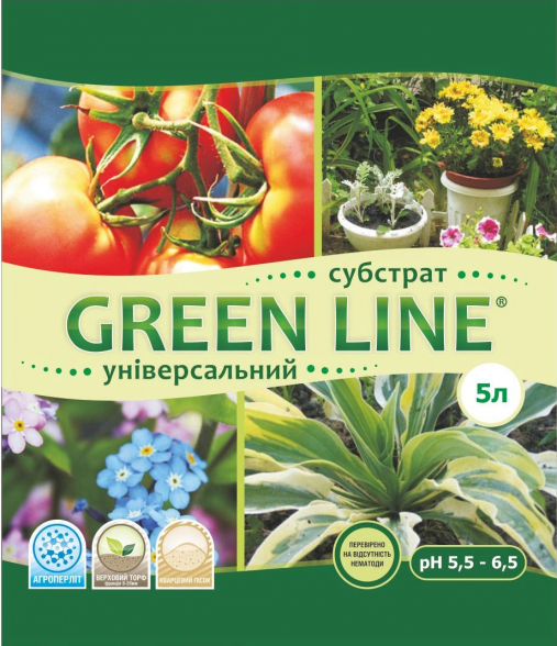 Субстрат універсальний Green Line 5 л