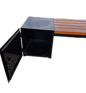 Лавка паркова "Скринька", фото 2