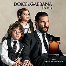 Dolce&Gabbana The One for Men Eau de Parfum парфумована вода 100 ml. (Дільче Габбана Зе Уан Еау Парфуми), фото 3