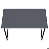 Стіл письмовий-фісний Fold FL-1000 розкладний дсп антрацит, фото 9