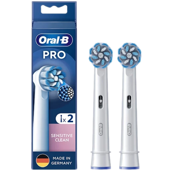 Насадка для електричної зубної щітки Oral-B EB60X Pro Sensitive Clean White (2 шт.)