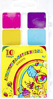Акварель 10 кольор. "Акварелька-карамелька" пласт/уп/Конотоп/(54)