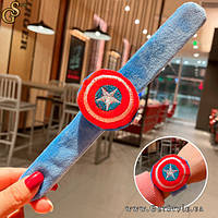 Браслет проти поту Капітан Америка Captain America 2 шт.