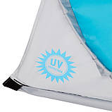 Пляжний намет NILS CAMP POP UP NC3173 сіро-блакитний, фото 6