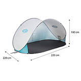 Пляжний намет NILS CAMP POP UP NC3174 світло-сірий, фото 5