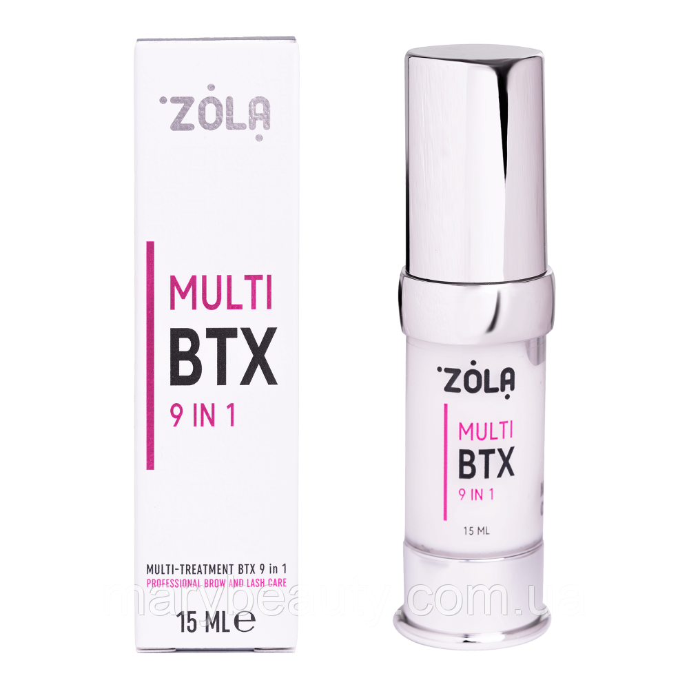 ZOLA Багатофункціональний преміальний засіб для брів та вій MULTI-TREATMENT BTX 9 в 1