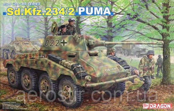 Sd.Kfz.234 2 PUMA 1 35 DRAGON 6256