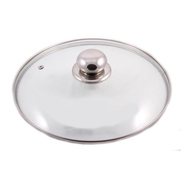 Кришка скляна Benson d-24 см арт 1005, фото 1