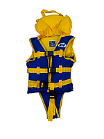 Страхувальний, рятувальний жилет RIF «Profi» 15-30кг синьо-жовтий