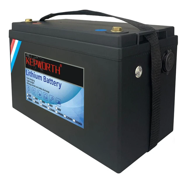 Kepworth 12V 100Ah 332 mm LiFePo4 Акумуляторна батарея, фото 1