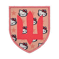 Шеврон «Кицьки ЗСУ» друк комбінований з вишивкою