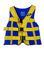Страхувальний, рятувальний жилет RIF «Profi» 50-70кг синьо-жовтий
