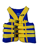 Страхувальний, рятувальний жилет RIF «Profi» 90-110кг синьо-жовтий