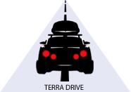 Автомобільні багажники TERRA DRIVE (аеробокс)