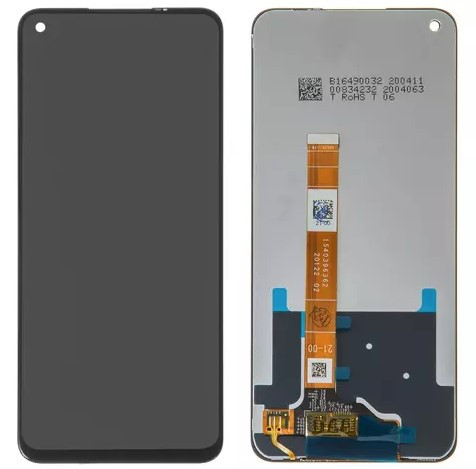 Дисплей для Realme 6, чорний, без рамки, Original (PRC)