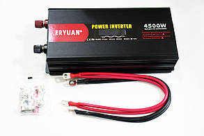 Перетворювач з вольметром із чистою синусоїдою 4500W LCD AC/DC 12v