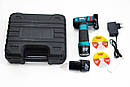 Болгарка Акумуляторна 2 АКБ + Кейс + 2 диски кутова шліфувальна машина 12 V AuraHome, фото 8