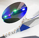 Метальний літак-винищувач конструктор із моторчиком S27 AuraHome, фото 4