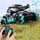 Танк всюдихід іграшка на радіокеруванні стріляючий водяними кулями СП 098 Green AuraHome, фото 3