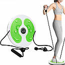 Тренажер диск балансувальний-масажер Waisttwisting Фітнес твістер AuraHome, фото 2