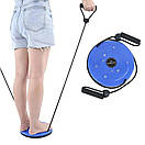 Тренажер диск балансувальний-масажер Waisttwisting Фітнес твістер AuraHome, фото 6